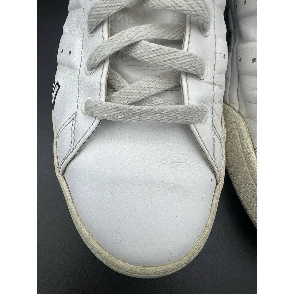 Adidas Barricade Team 2 White Navy Men's 13‎ Tennis Shoes 659910